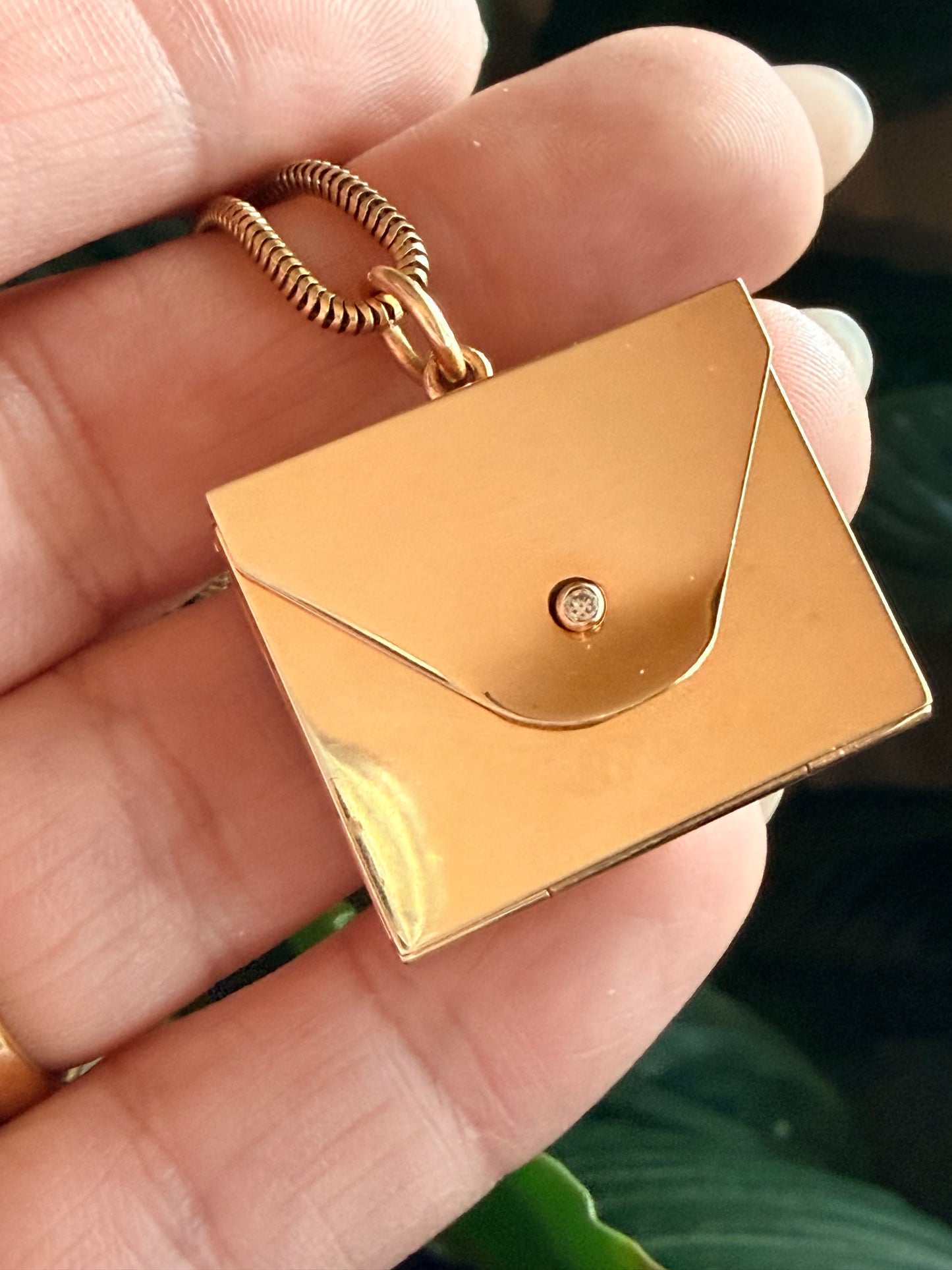 Vintage Suitcase Locket