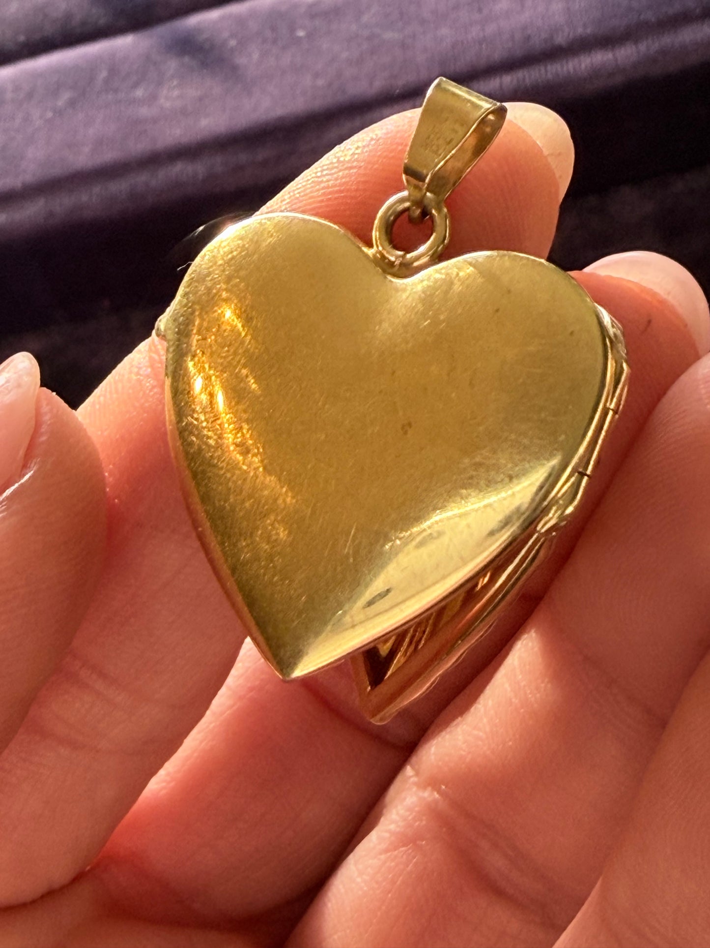 Vintage Heart Locket Pendant
