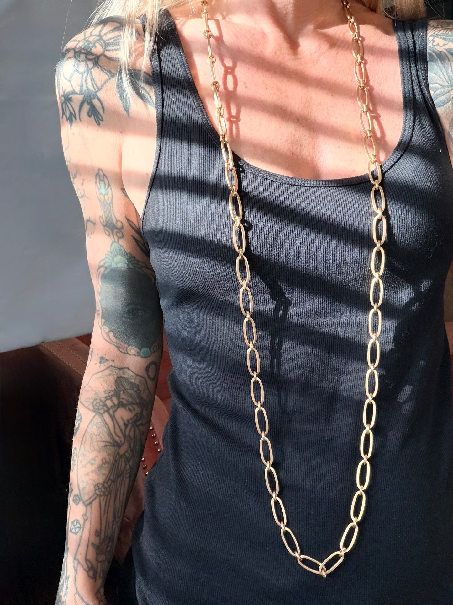 Vintage Cartier Multi Wrapped Oval Chain