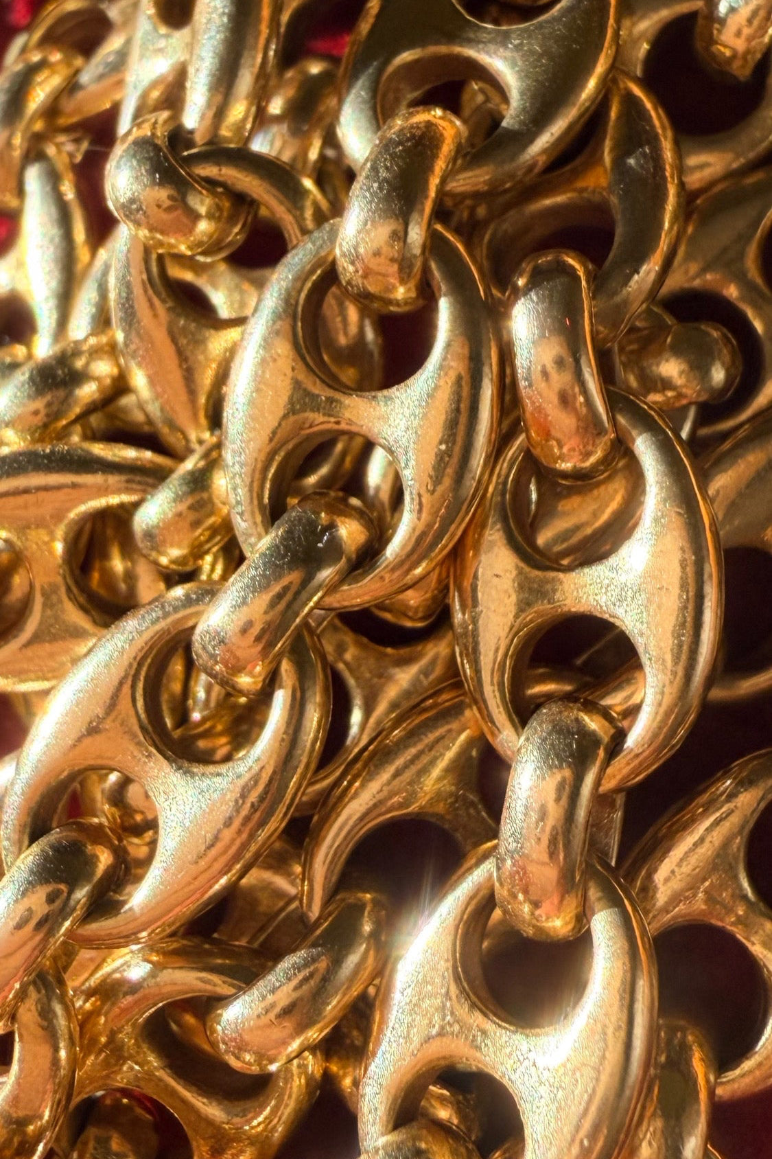 Vintage Georges L’Enfant Anchor Link Chain