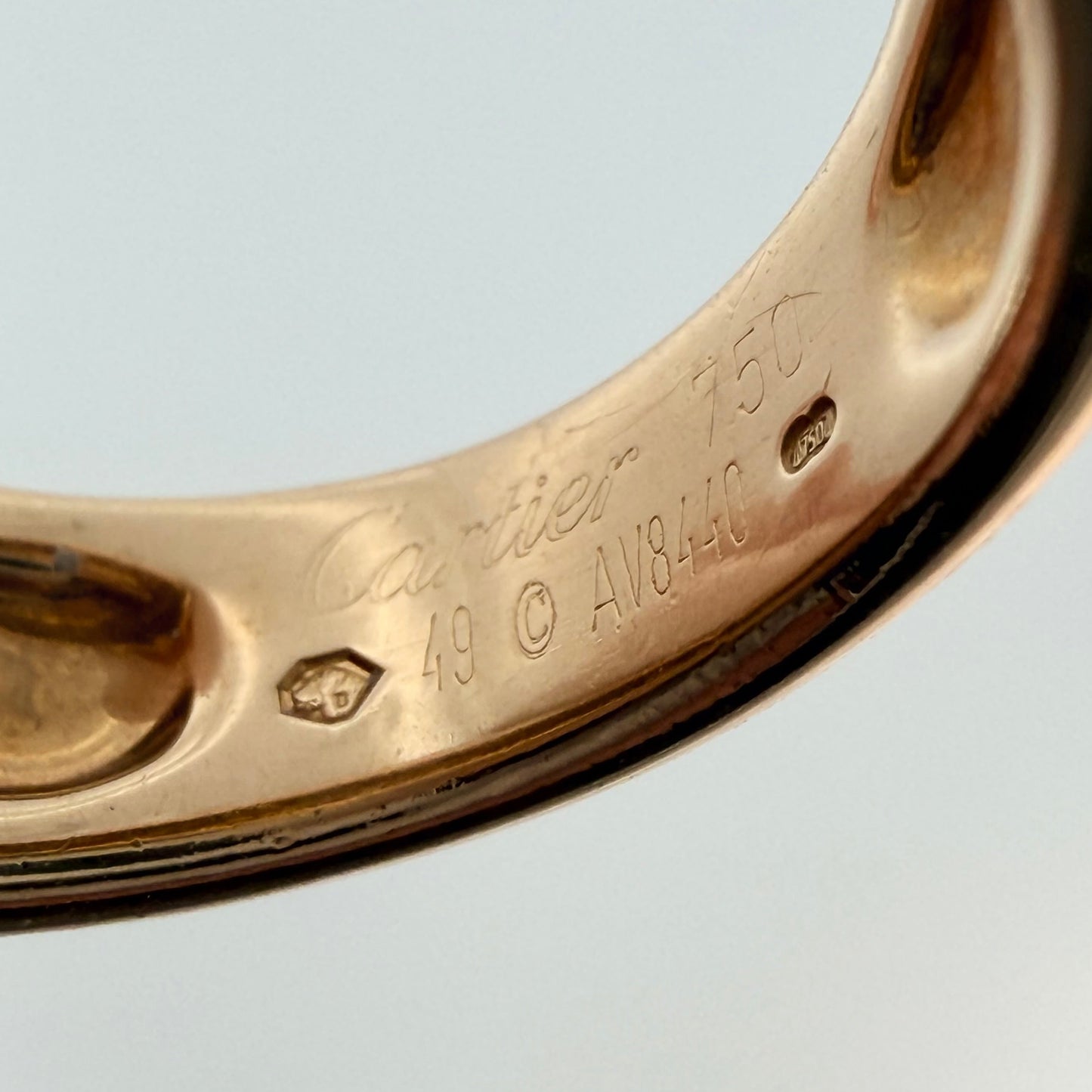 Vintage Cartier Pavé Set Diamond Ring