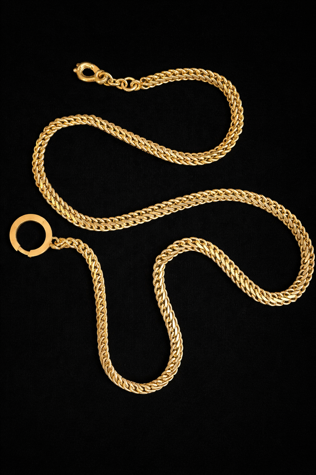 Vintage Double Curb Link Chain