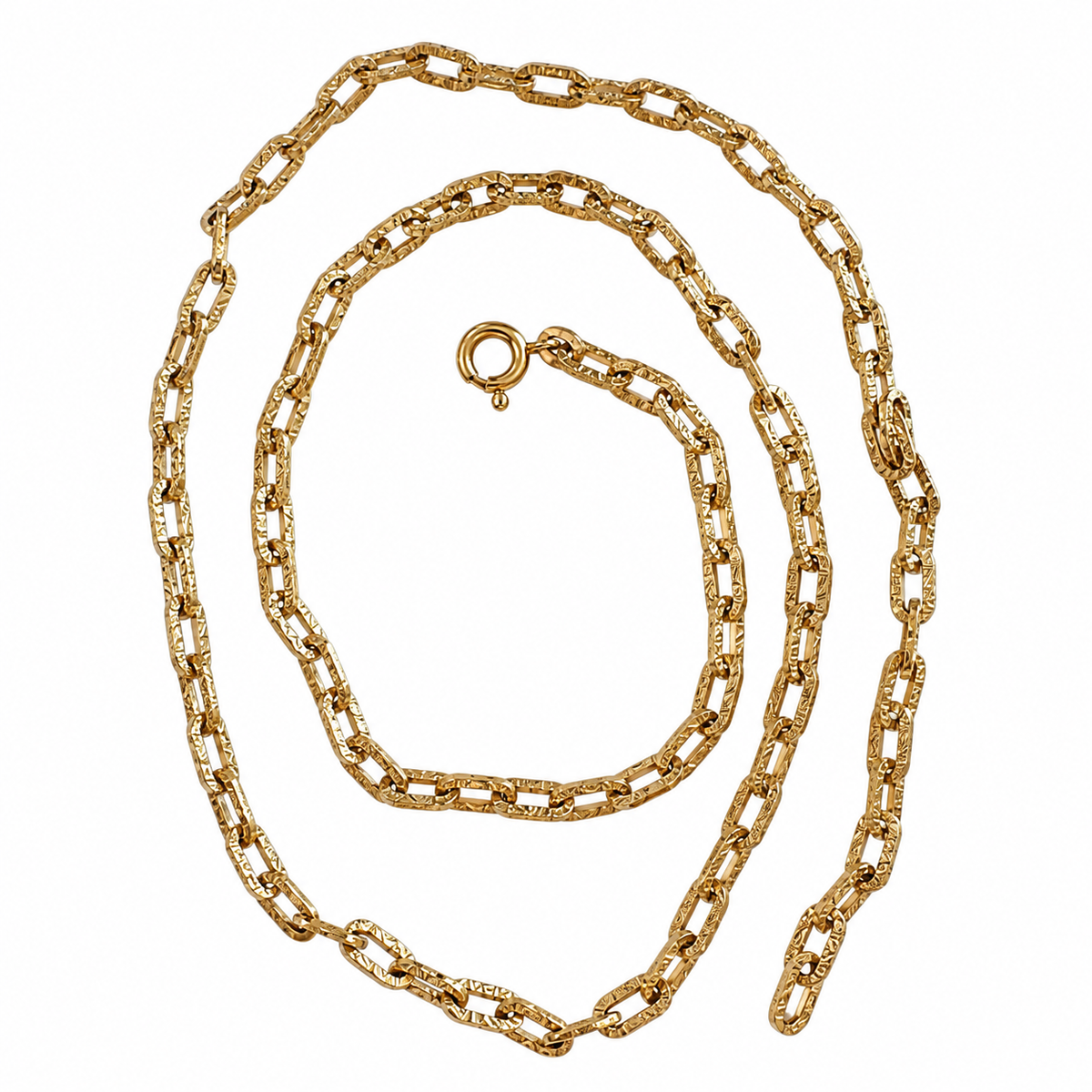 Vintage Brutalist Biker Chain