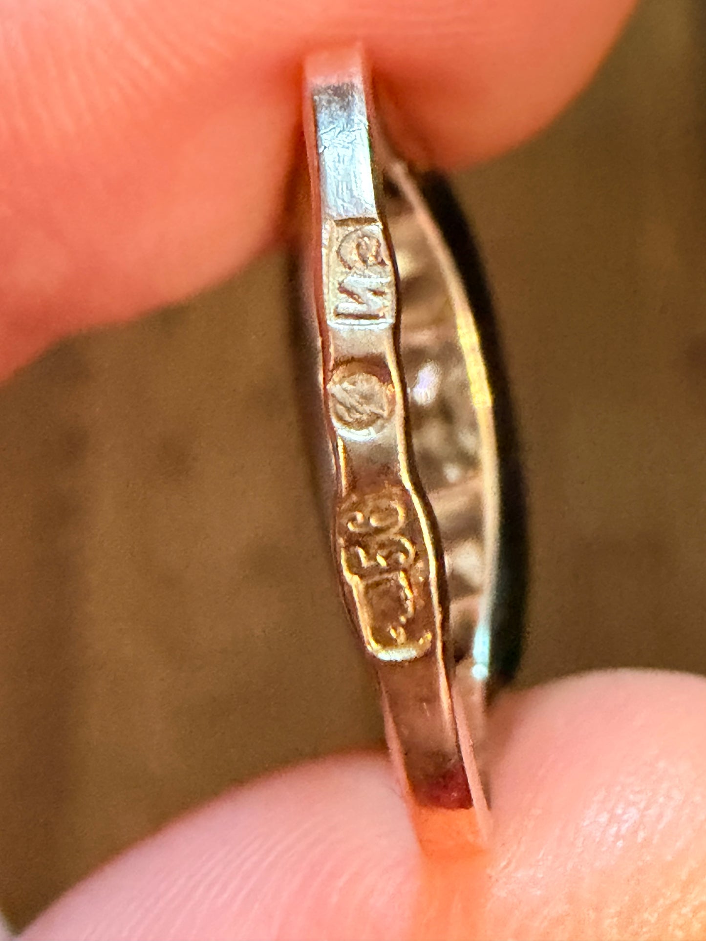 Antique Russian Three Stone