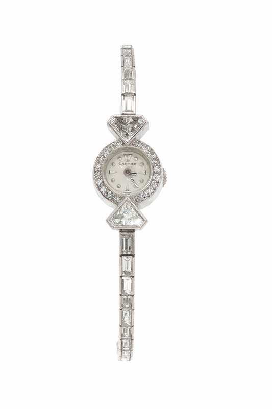Vintage Cartier Diamond Watch