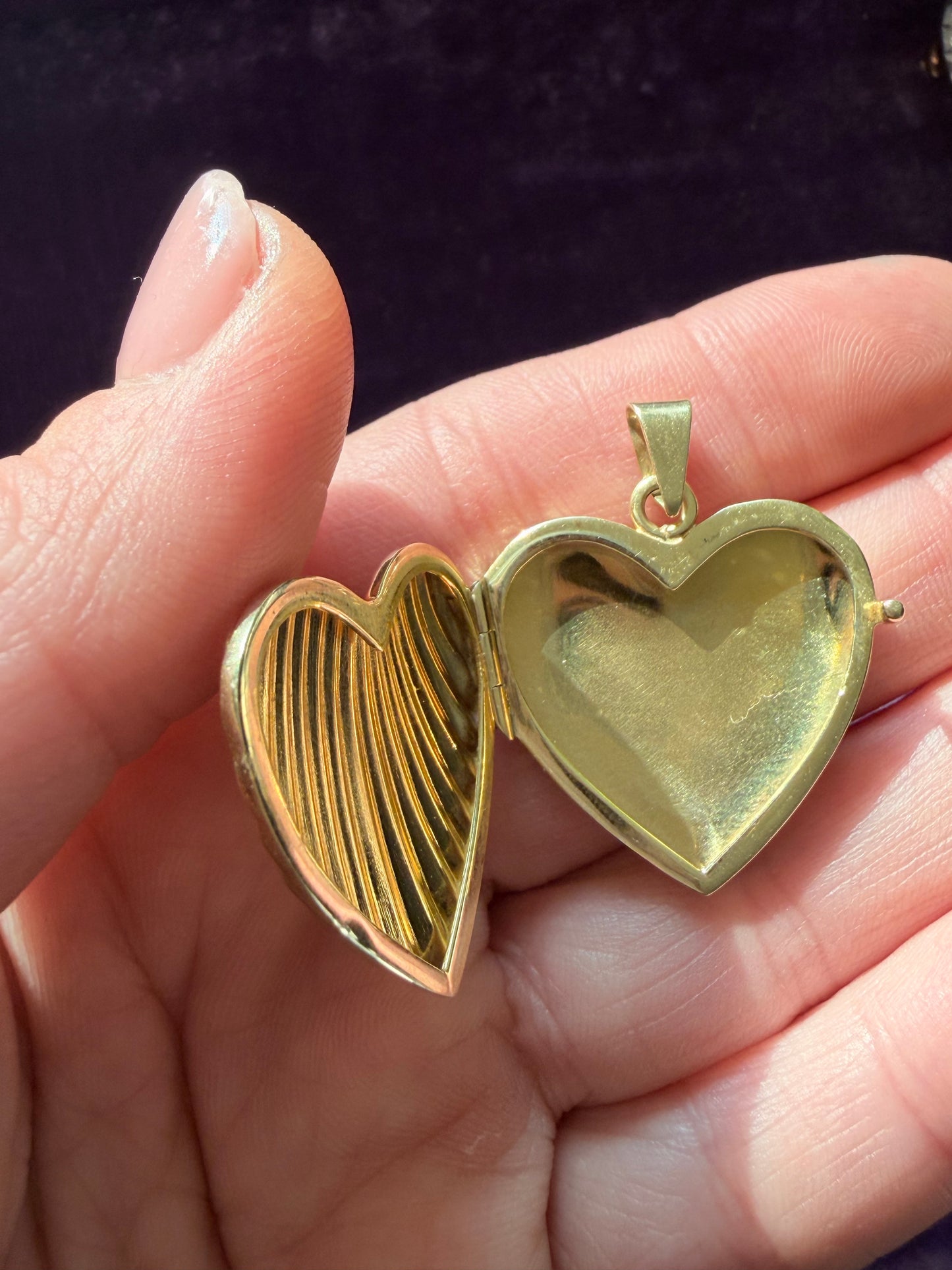 Vintage Heart Locket Pendant