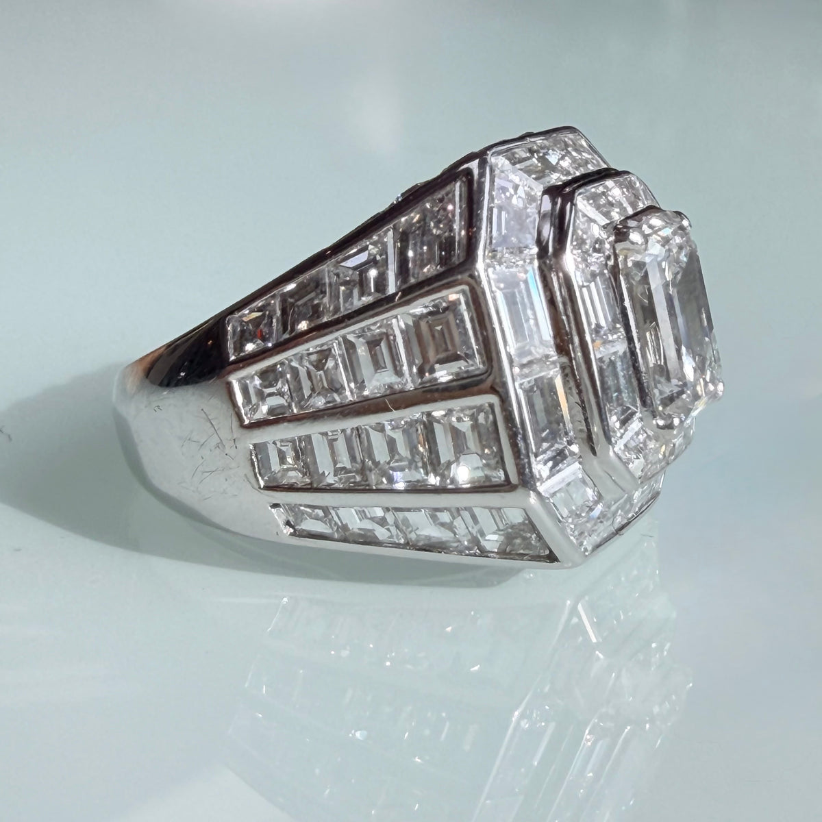 Vintage Boucheron Diamond Cocktail Ring