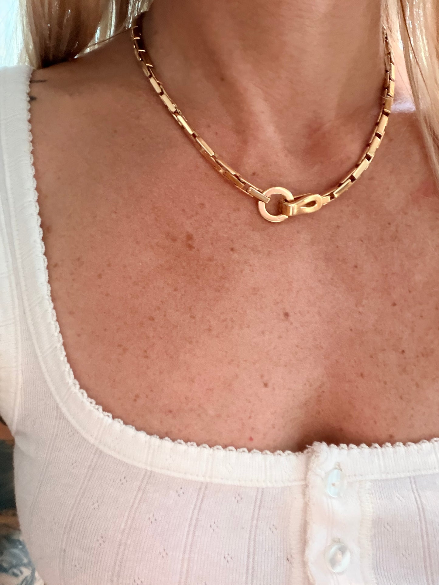Vintage Cartier Agrafe Necklace