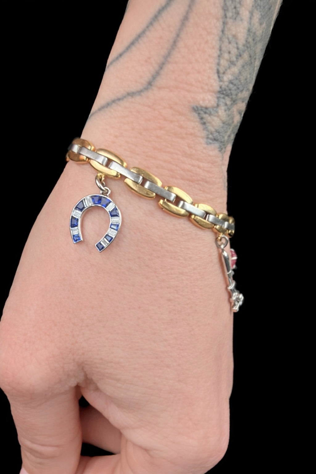 Art Deco Cartier Charm Bracelet