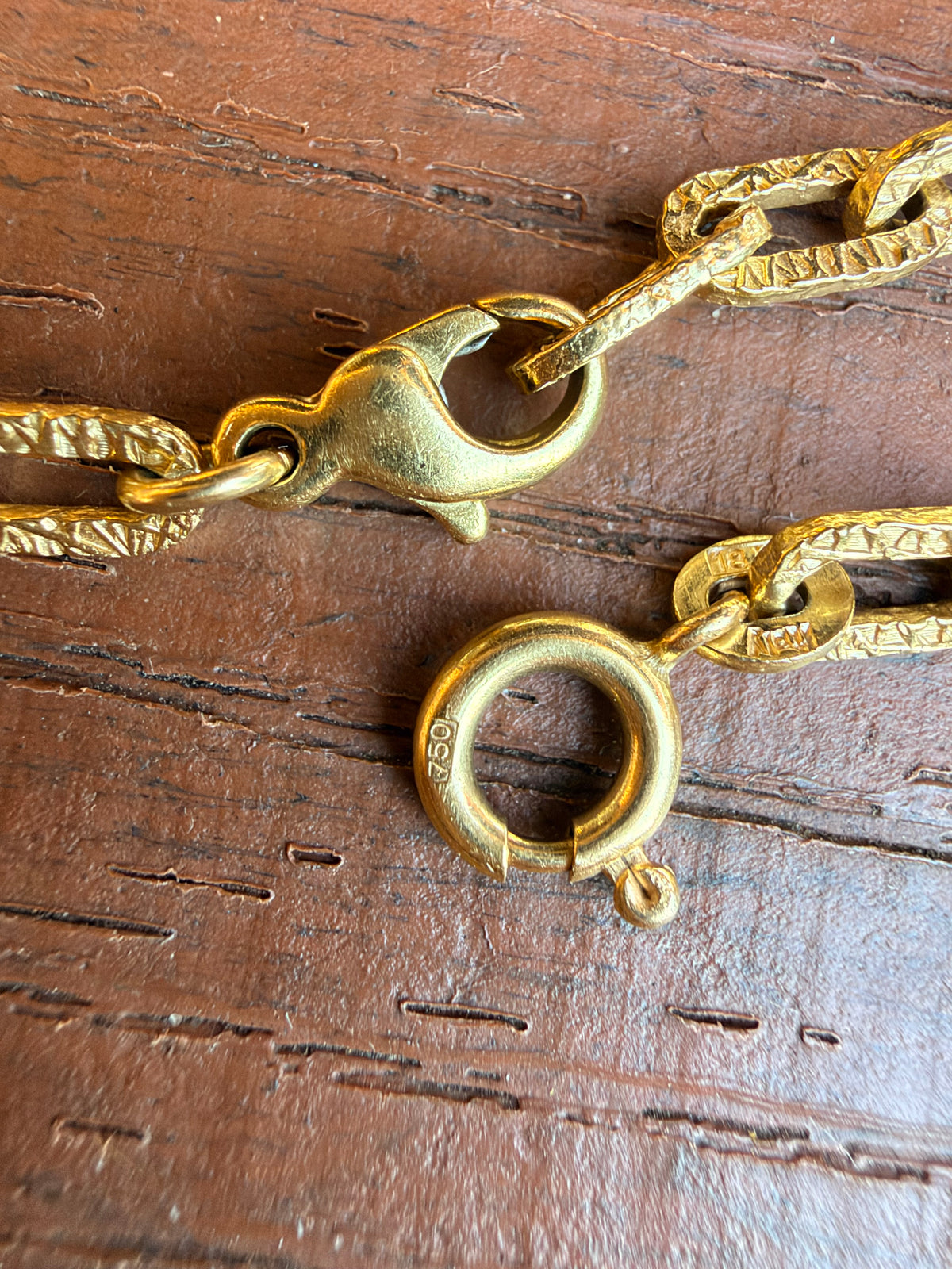 Vintage Brutalist Biker Chain