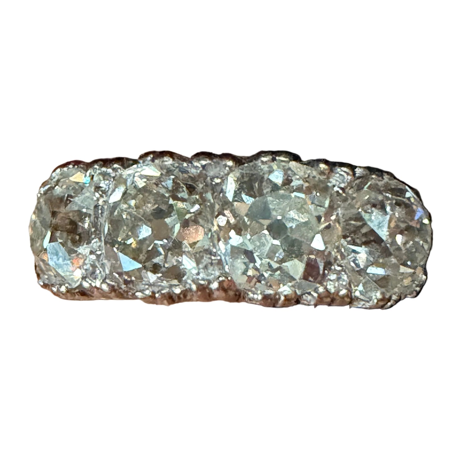 Victorian Old Mine Cut Diamond Ring