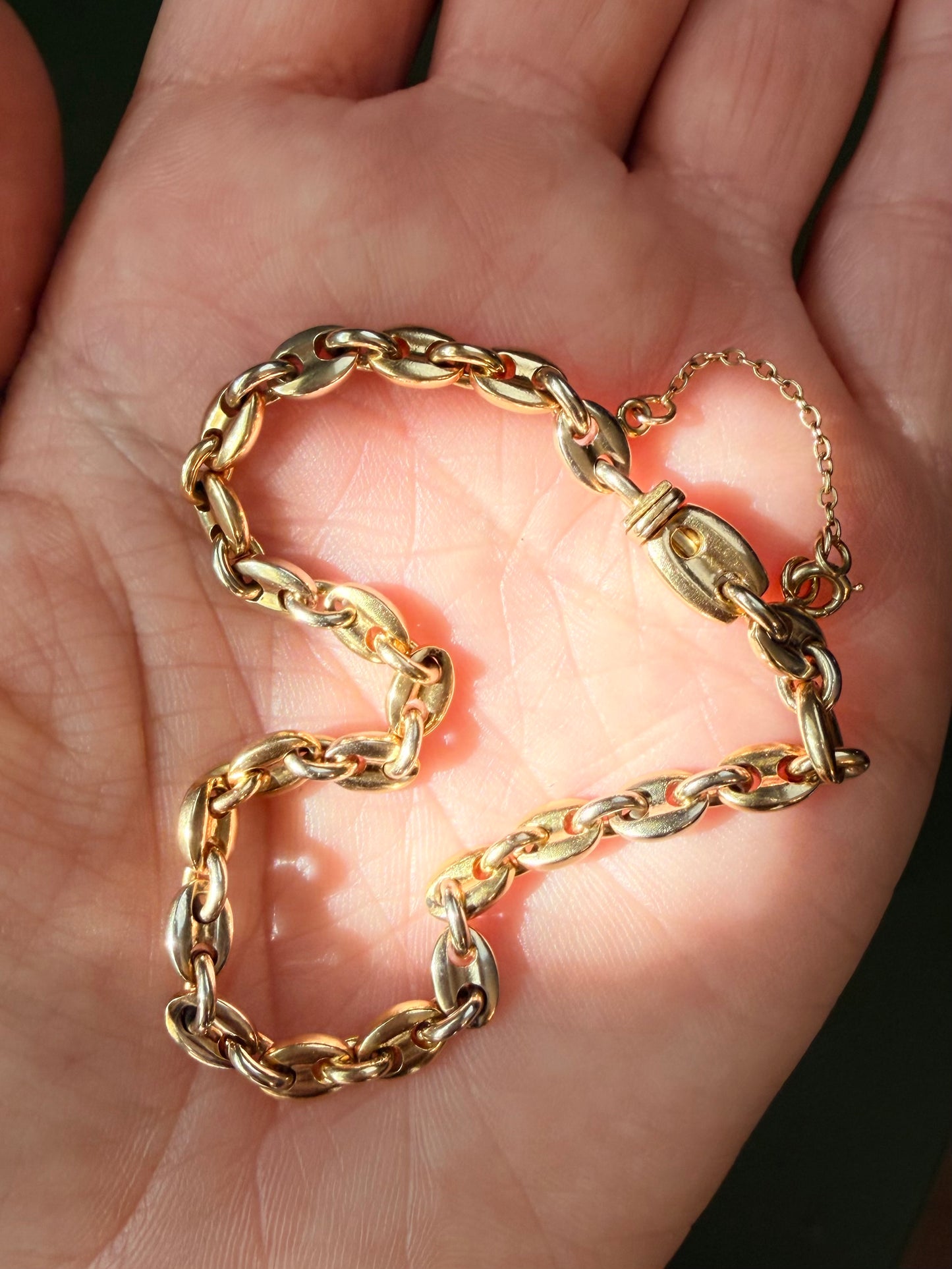 Vintage Cartier Mariner Link Bracelet
