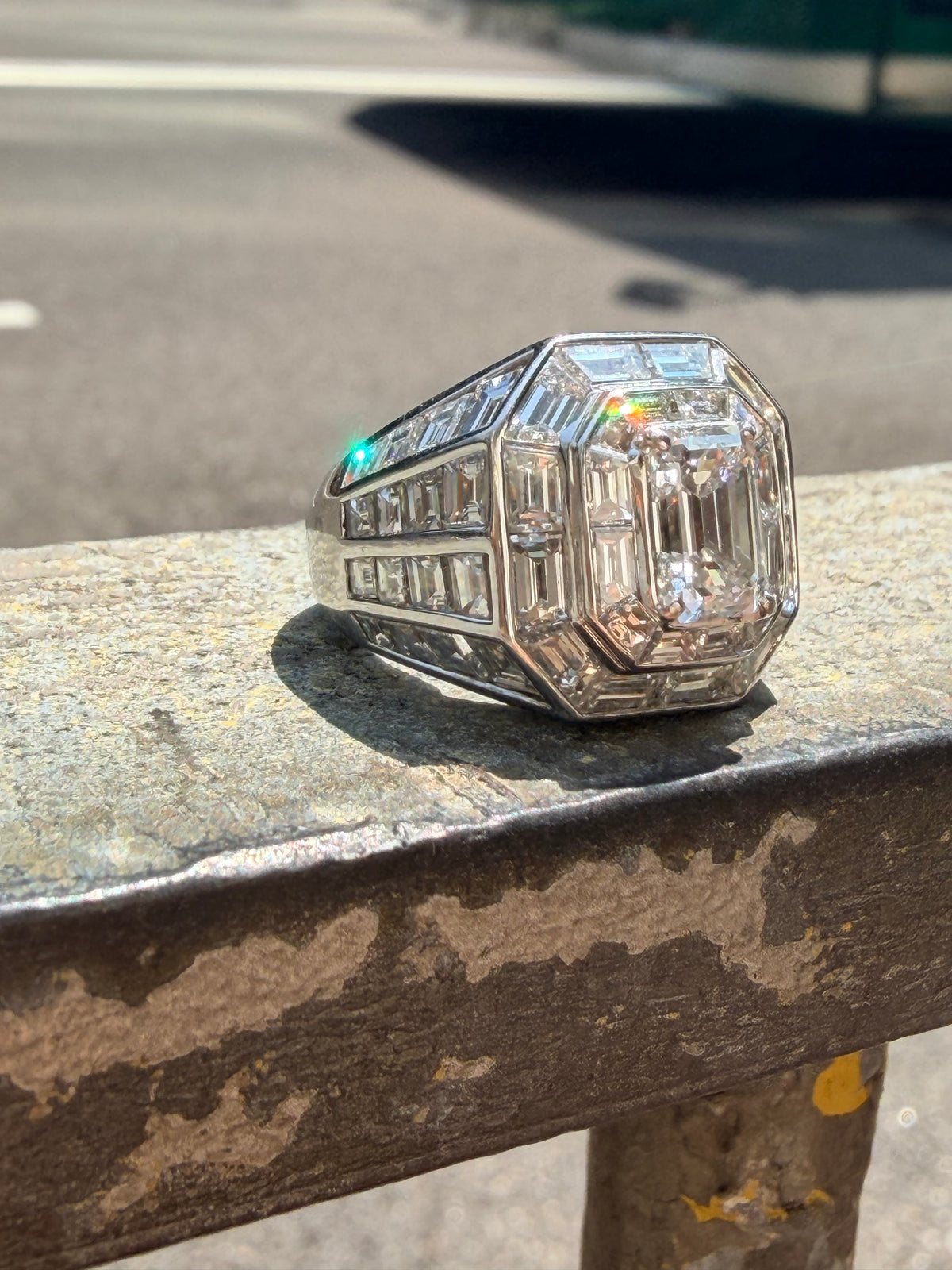 Vintage Boucheron Diamond Cocktail Ring