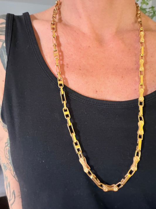 Vintage Italian Hardware Bike Chain