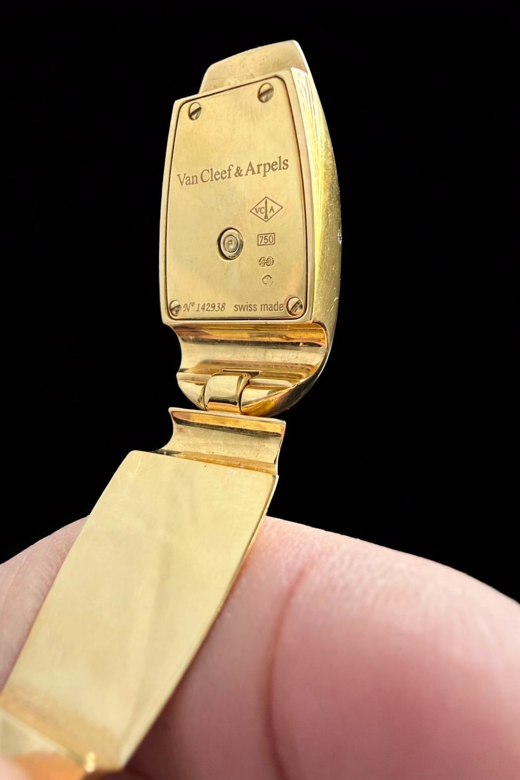 Vintage Van Cleef and Arpels 1970s Cadenas Watch