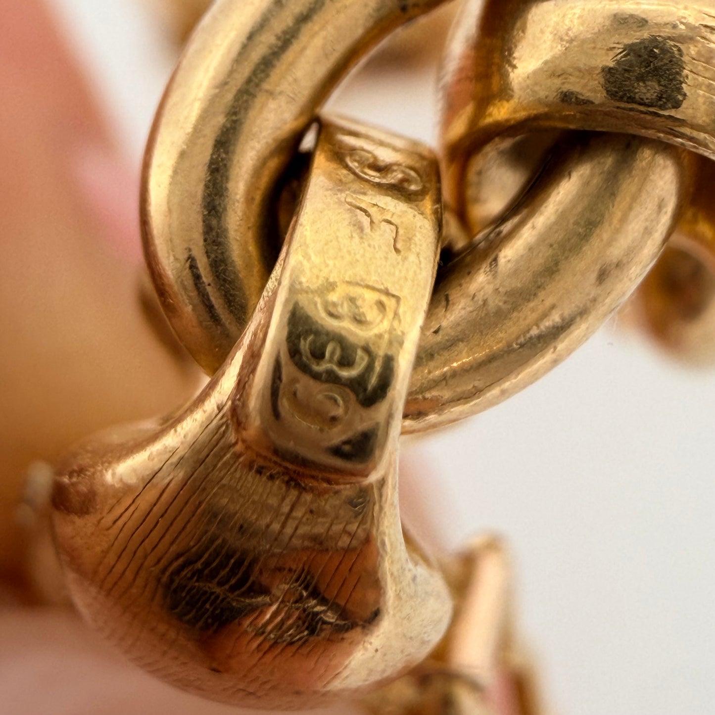 Vintage Spitser and Fuhrman Mariner Link Bracelet