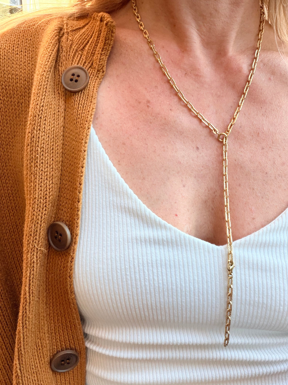Vintage Brutalist Biker Chain