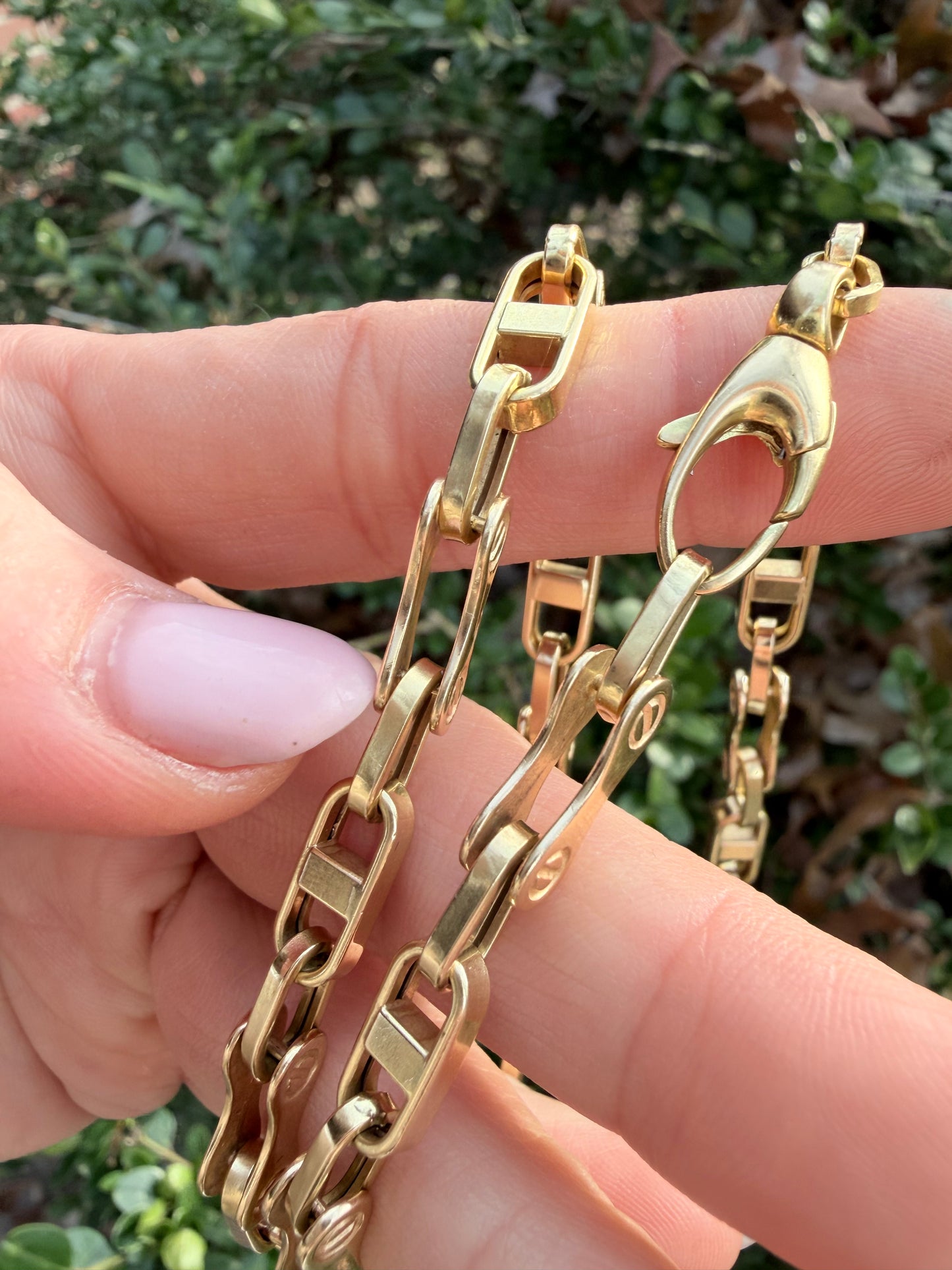 Vintage Italian Hardware Bike Chain