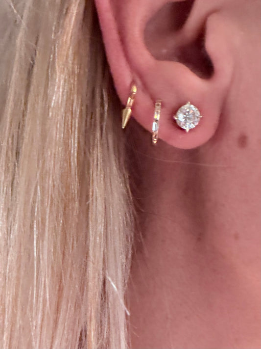 Vintage Cartier Diamond Studs