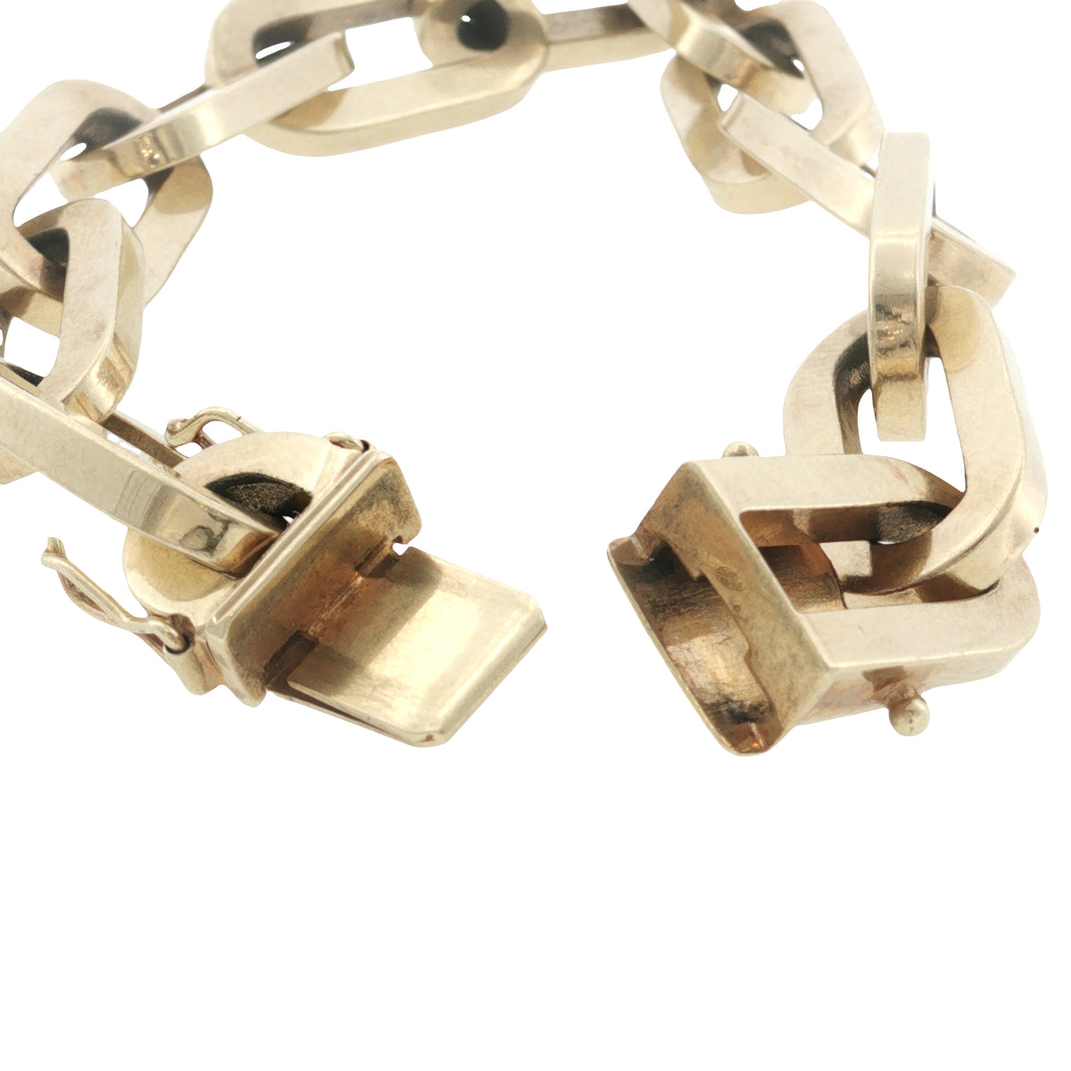 Vintage Heavy Biker Link Bracelet