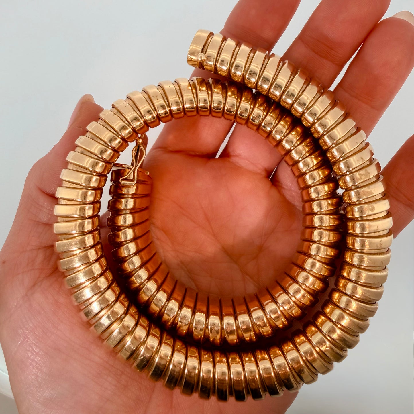 Vintage Bvlgari Tubogas Necklace