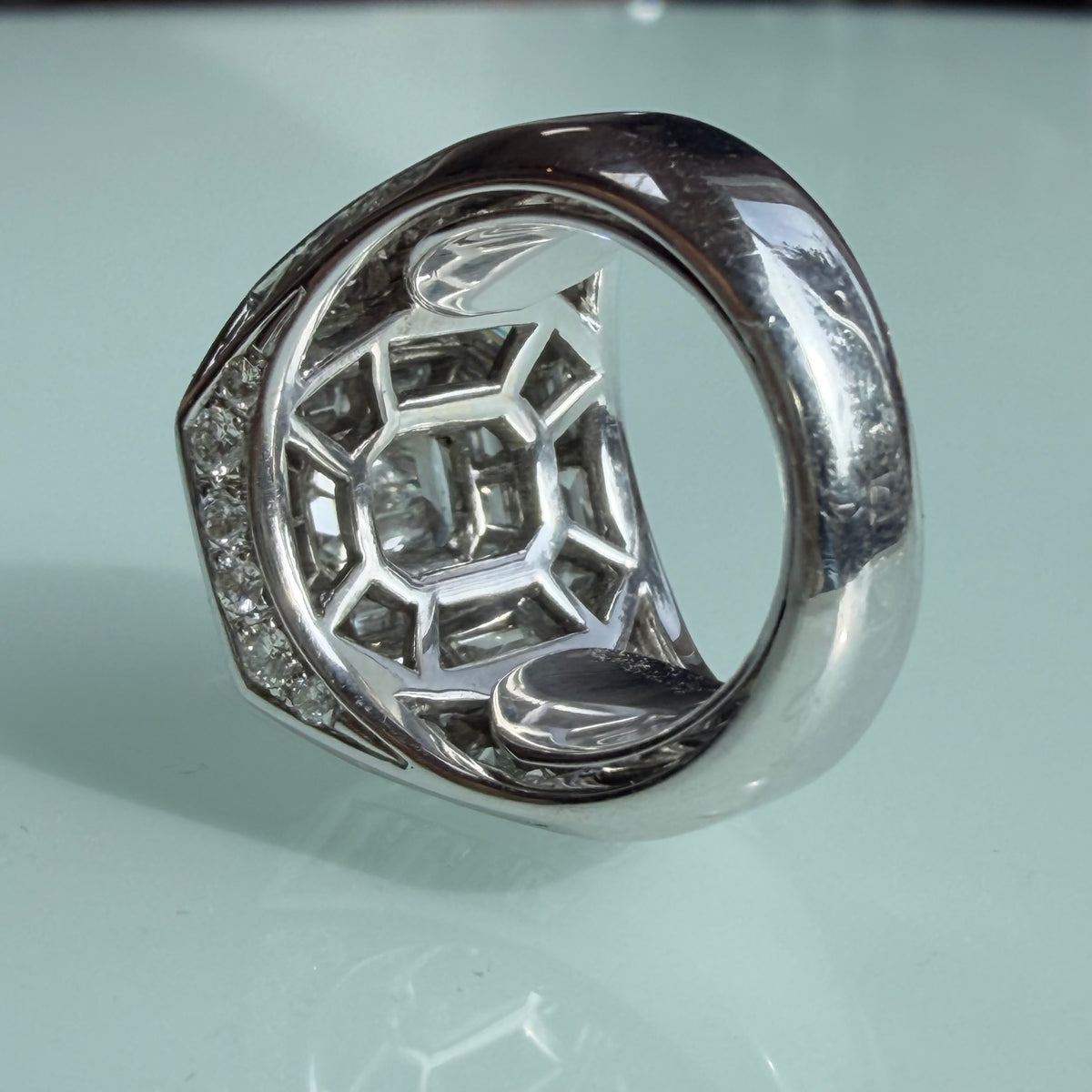 Vintage Boucheron Diamond Cocktail Ring