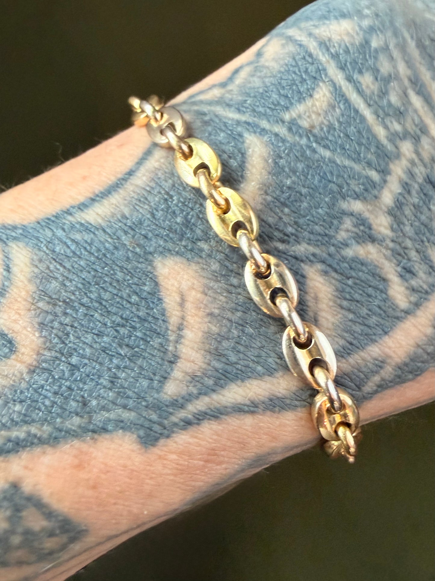 Vintage Cartier Mariner Link Bracelet