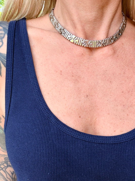 Vintage Bvlgari Collar Necklace