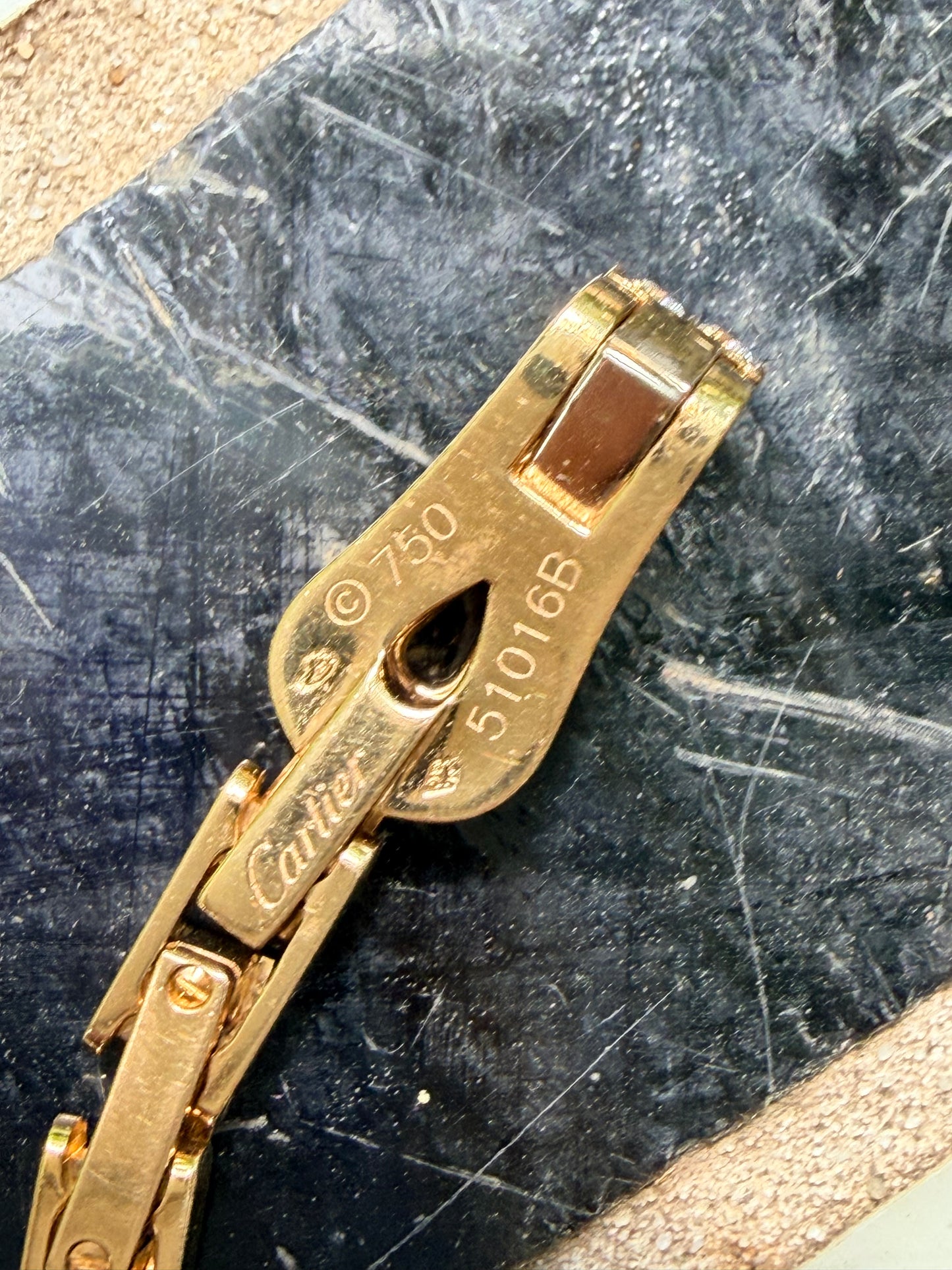 Vintage Cartier Agrafe Diamond Bracelet