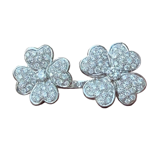 Van Cleef & Arpels Double Cosmos Diamond Ring