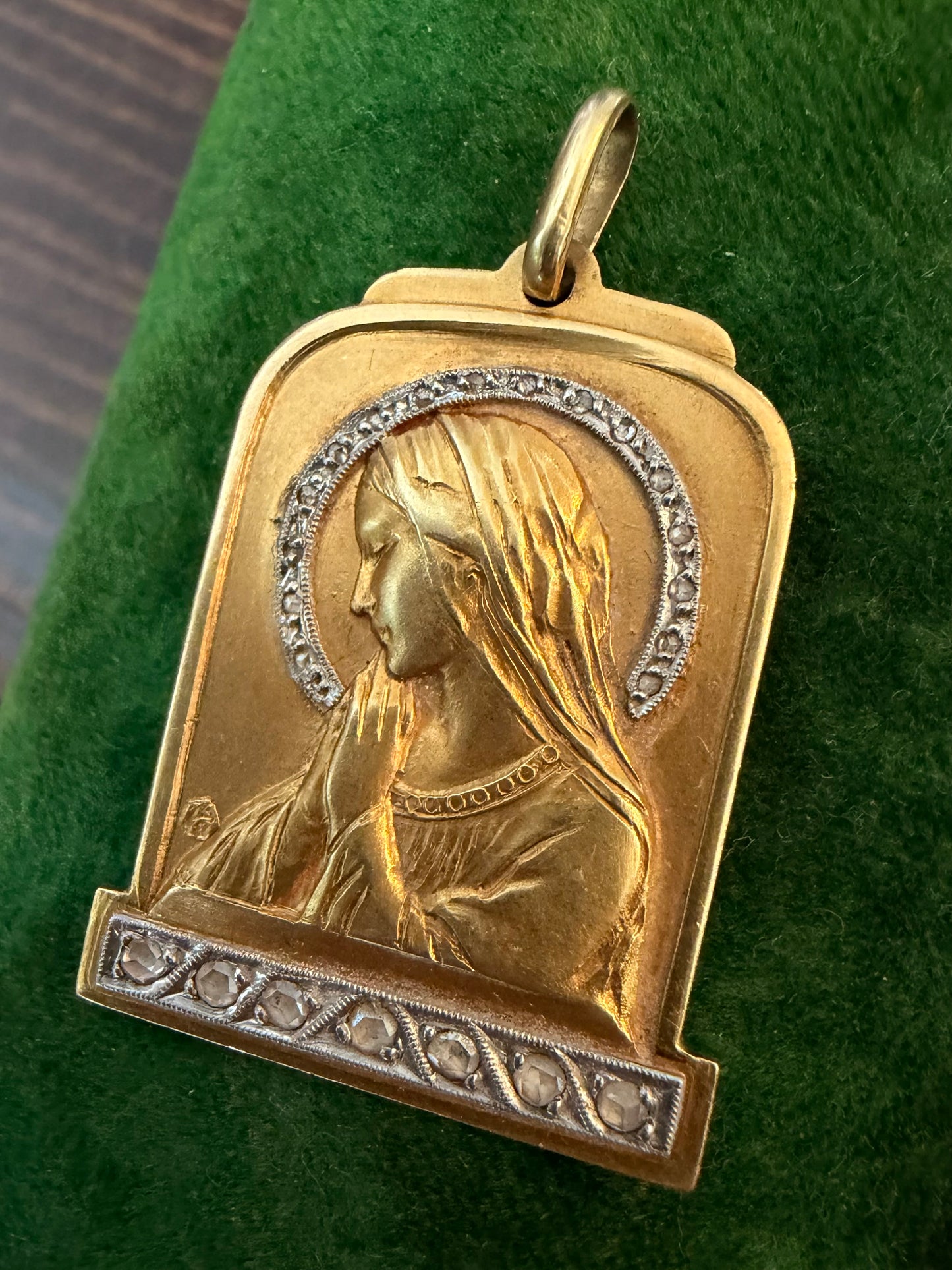 Vintage Mary Madonna Pendant