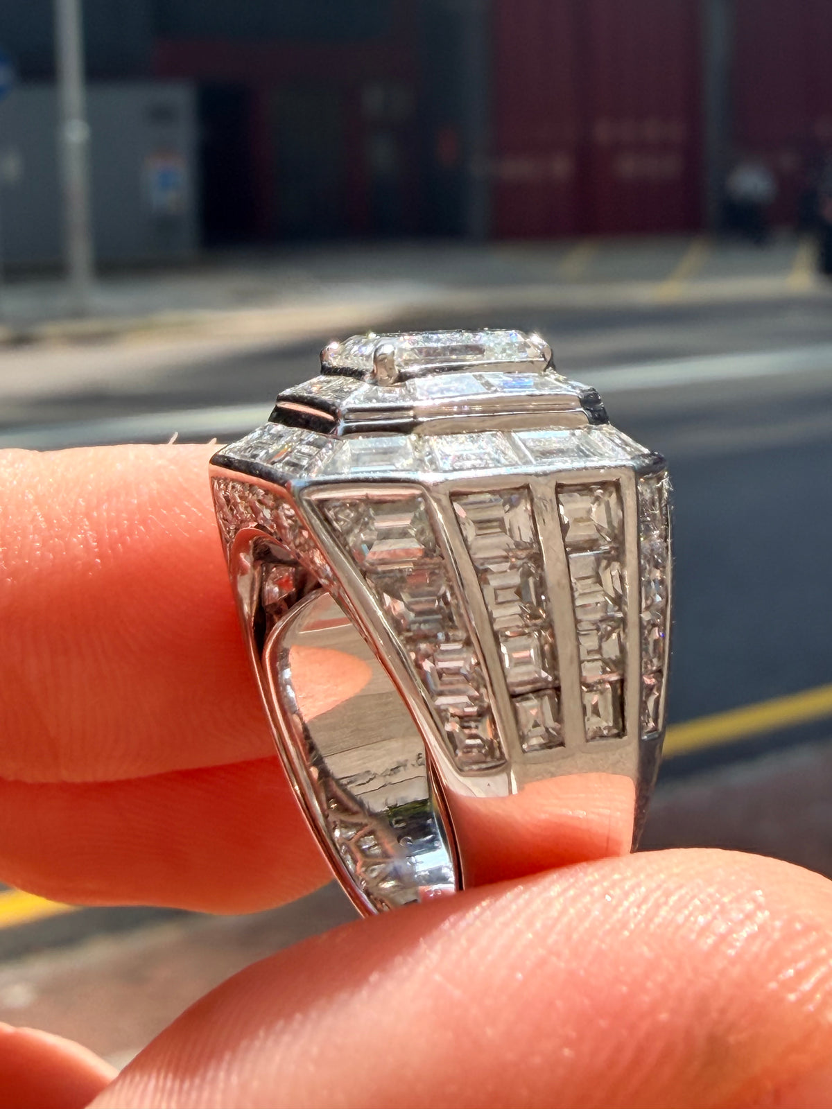 Vintage Boucheron Diamond Cocktail Ring