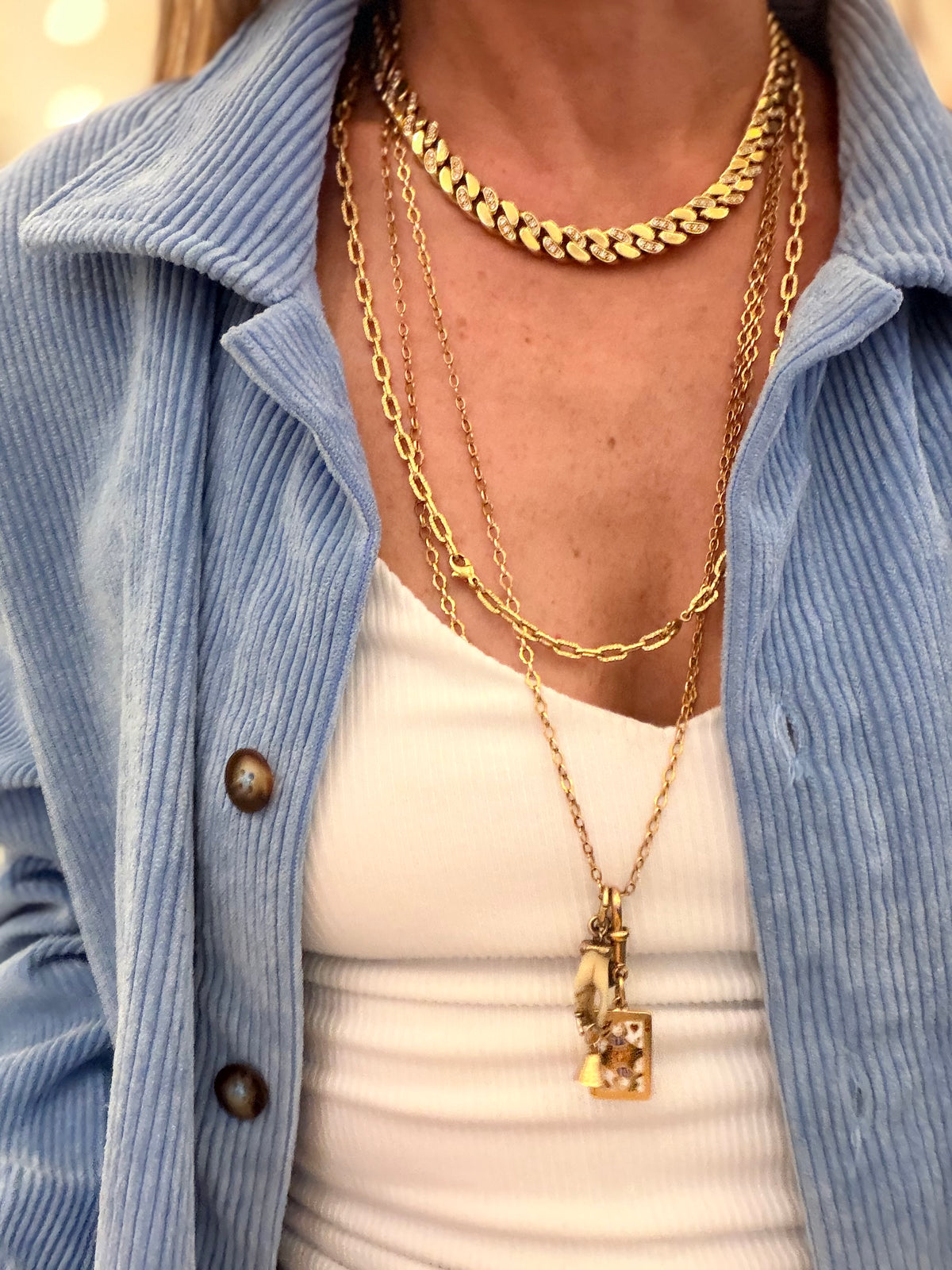 Vintage Bvlgari Diamond Necklace Bracelet Set