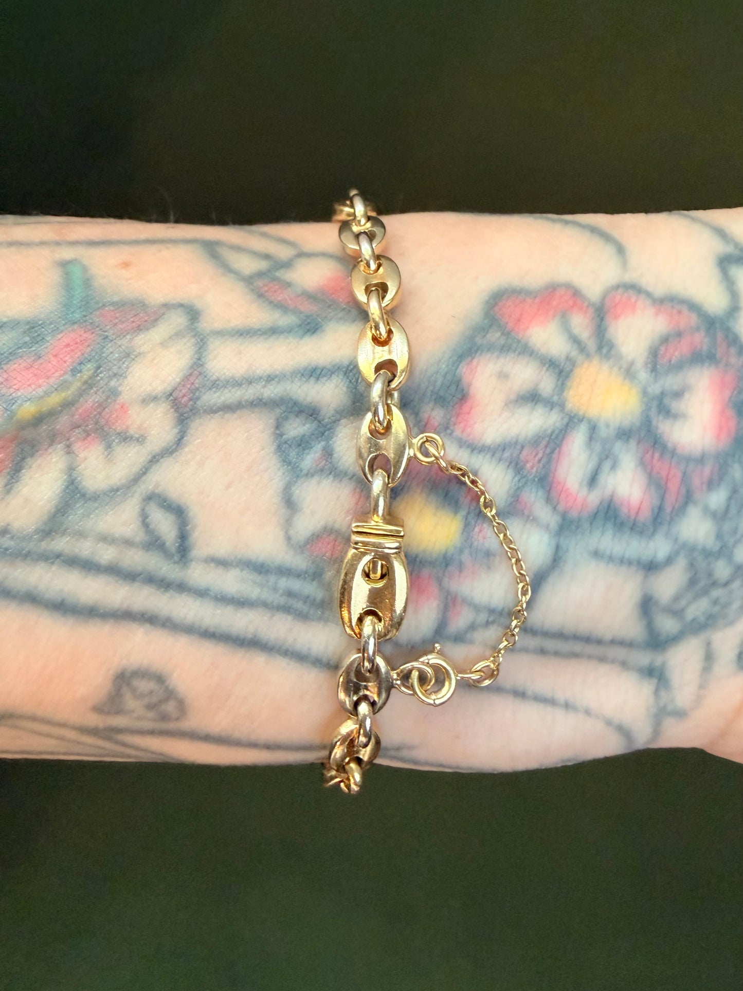 Vintage Cartier Mariner Link Bracelet