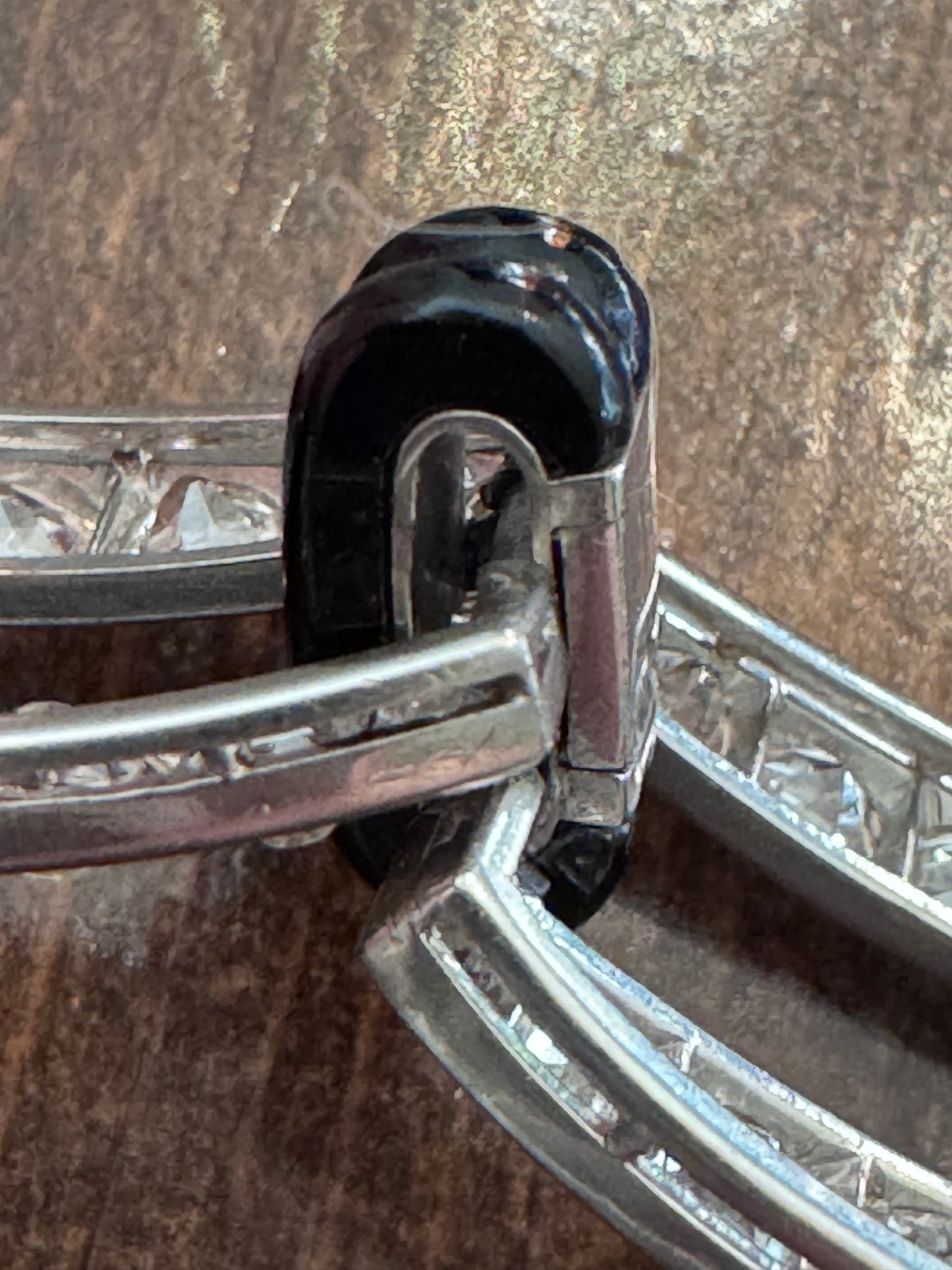 Fontana Art Deco Diamond & Onyx Bracelet