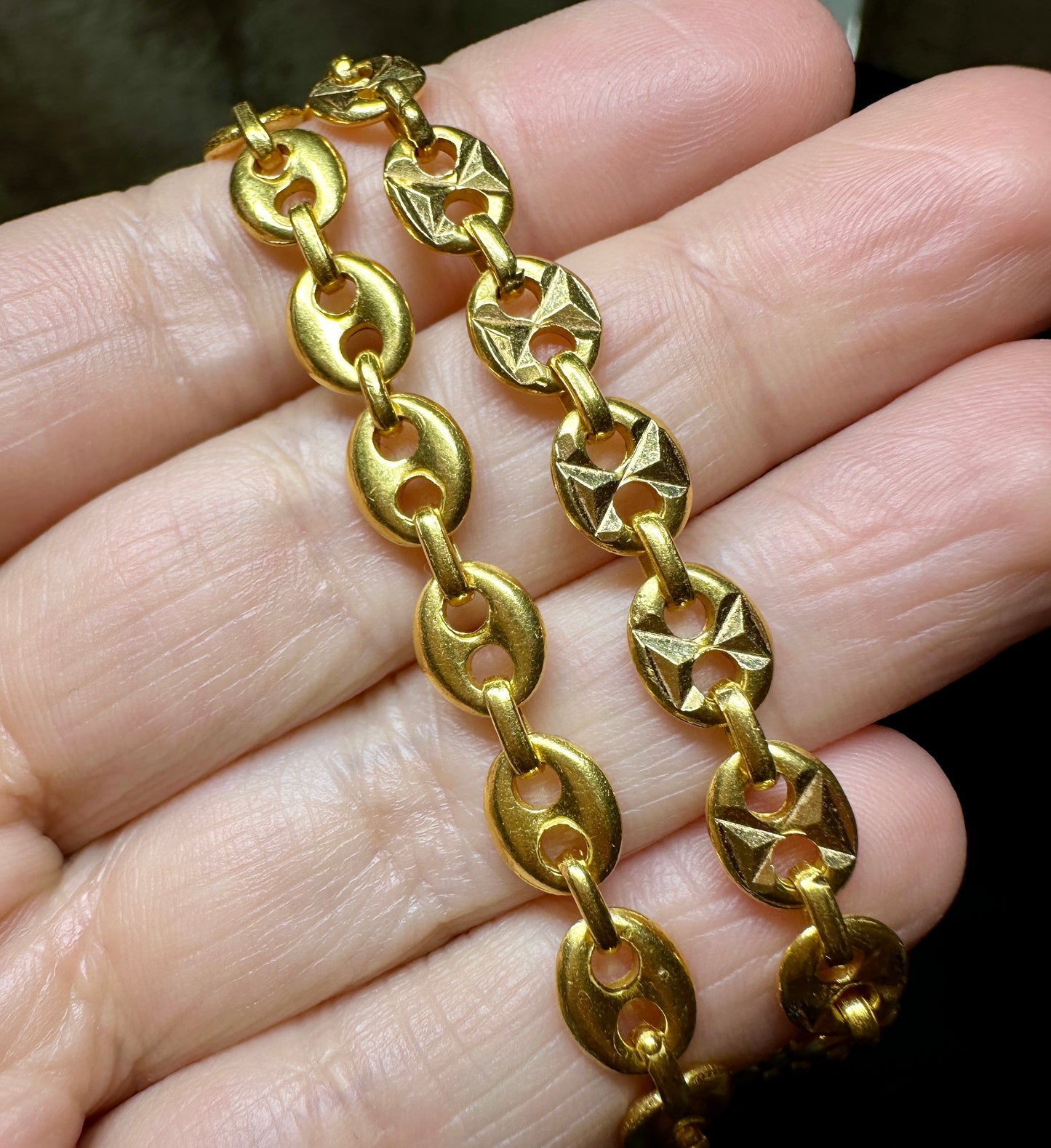 Vintage Mariner Link Necklace