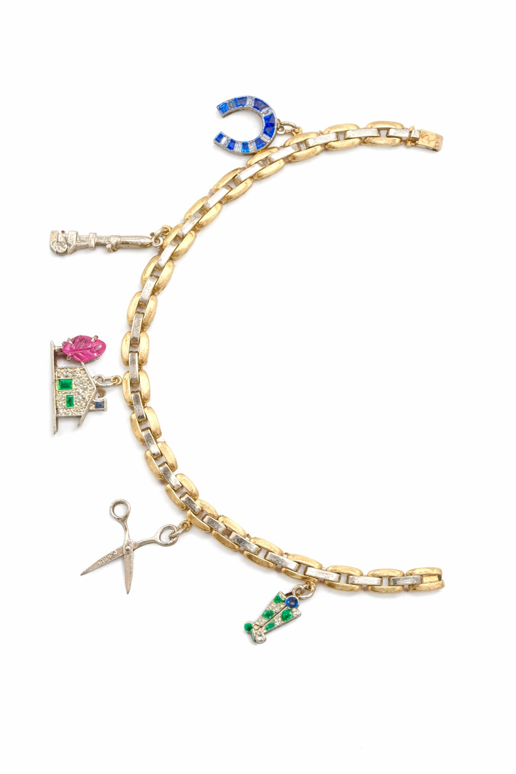 Art Deco Cartier Charm Bracelet