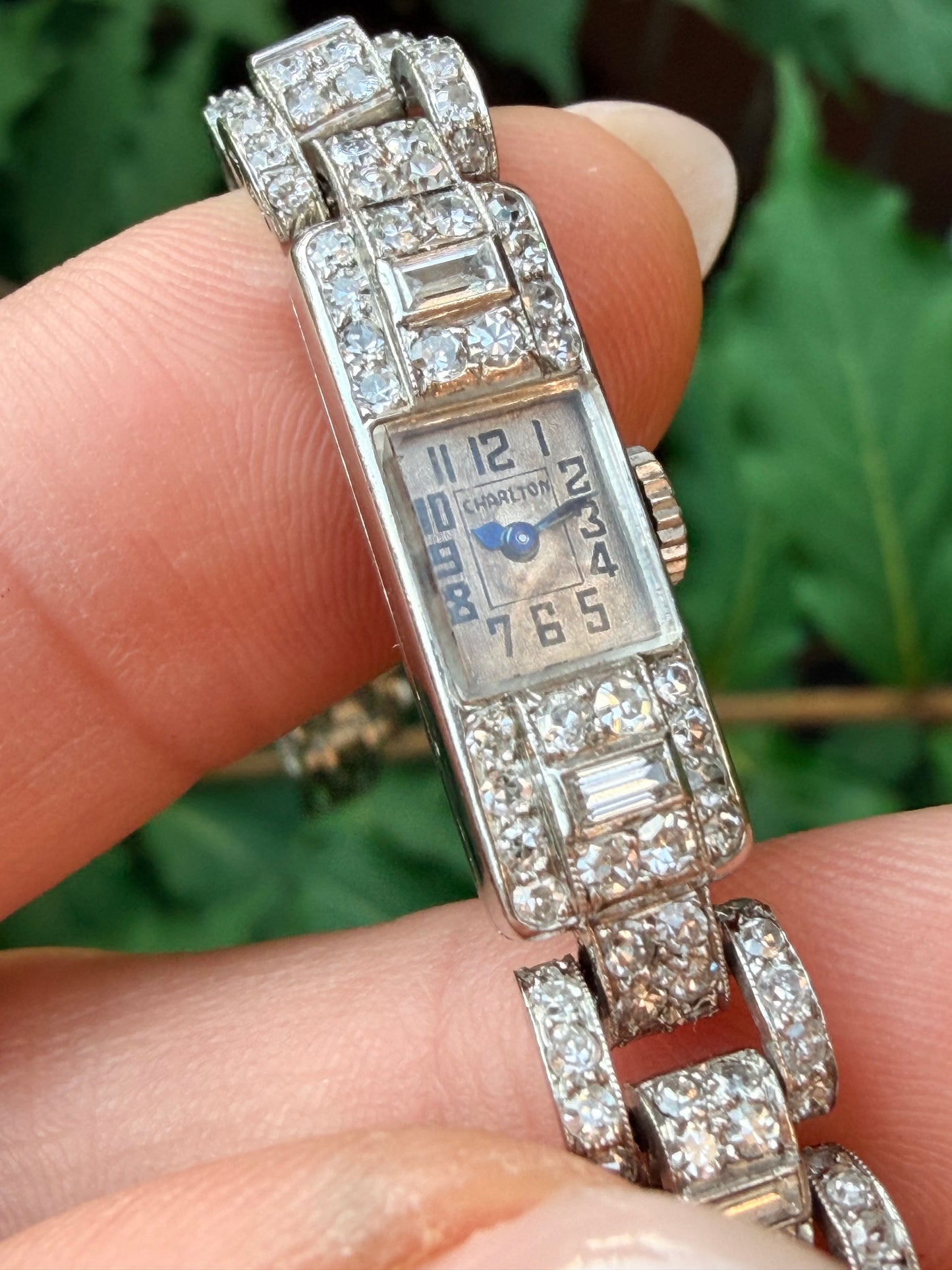 Charlton French Diamond Deco Watch
