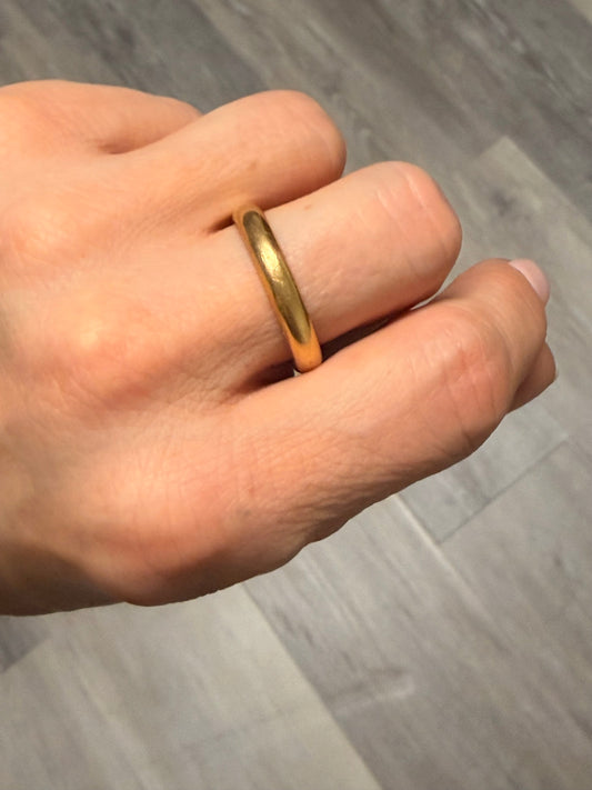 Antique High Karat Gold Band