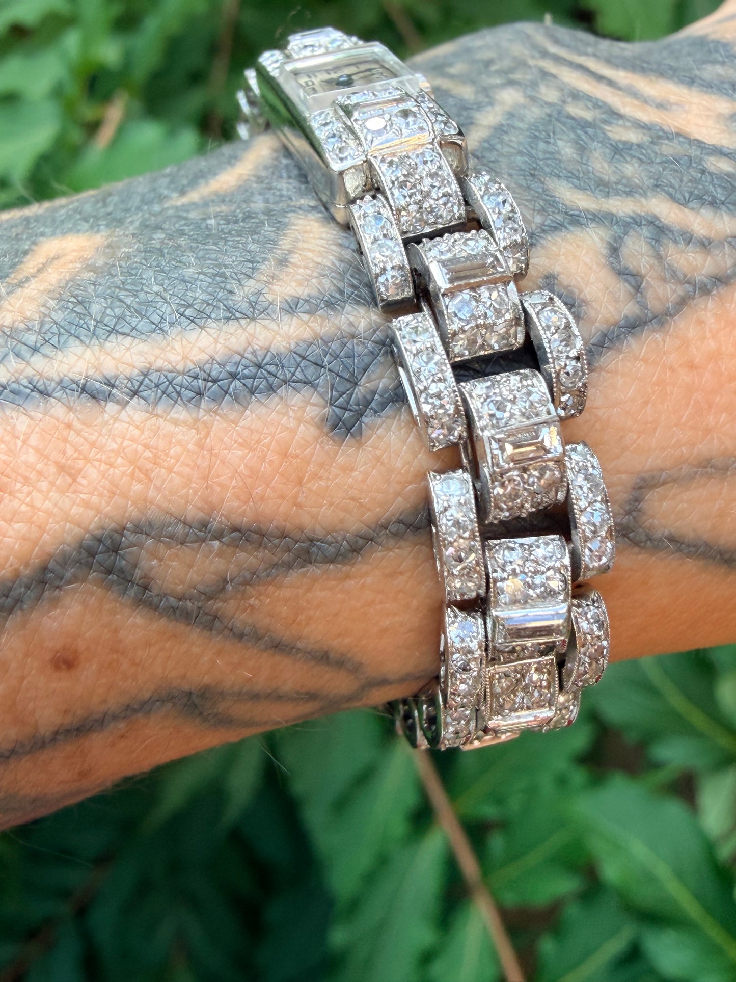 Charlton French Diamond Deco Watch