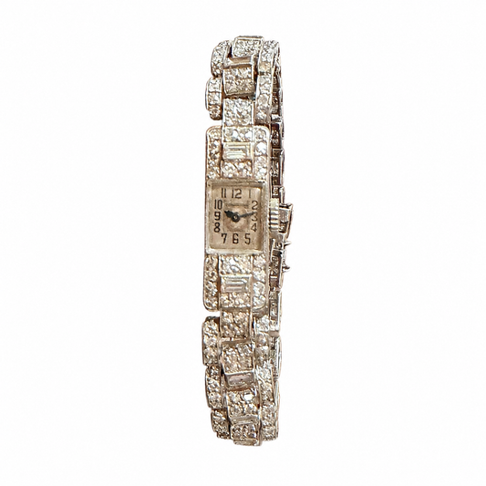 Charlton French Diamond Deco Watch