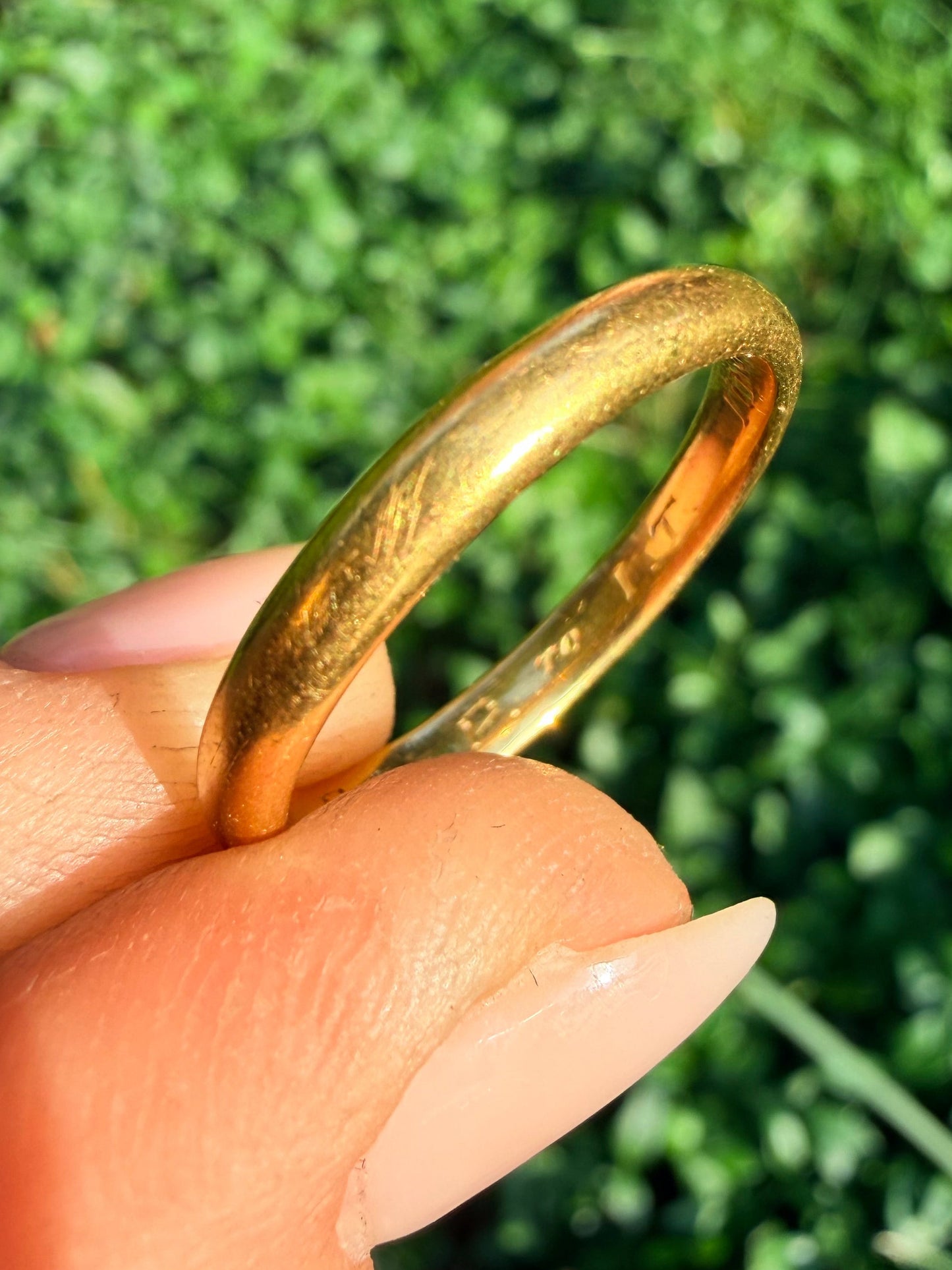 Antique 22k Stacking Band