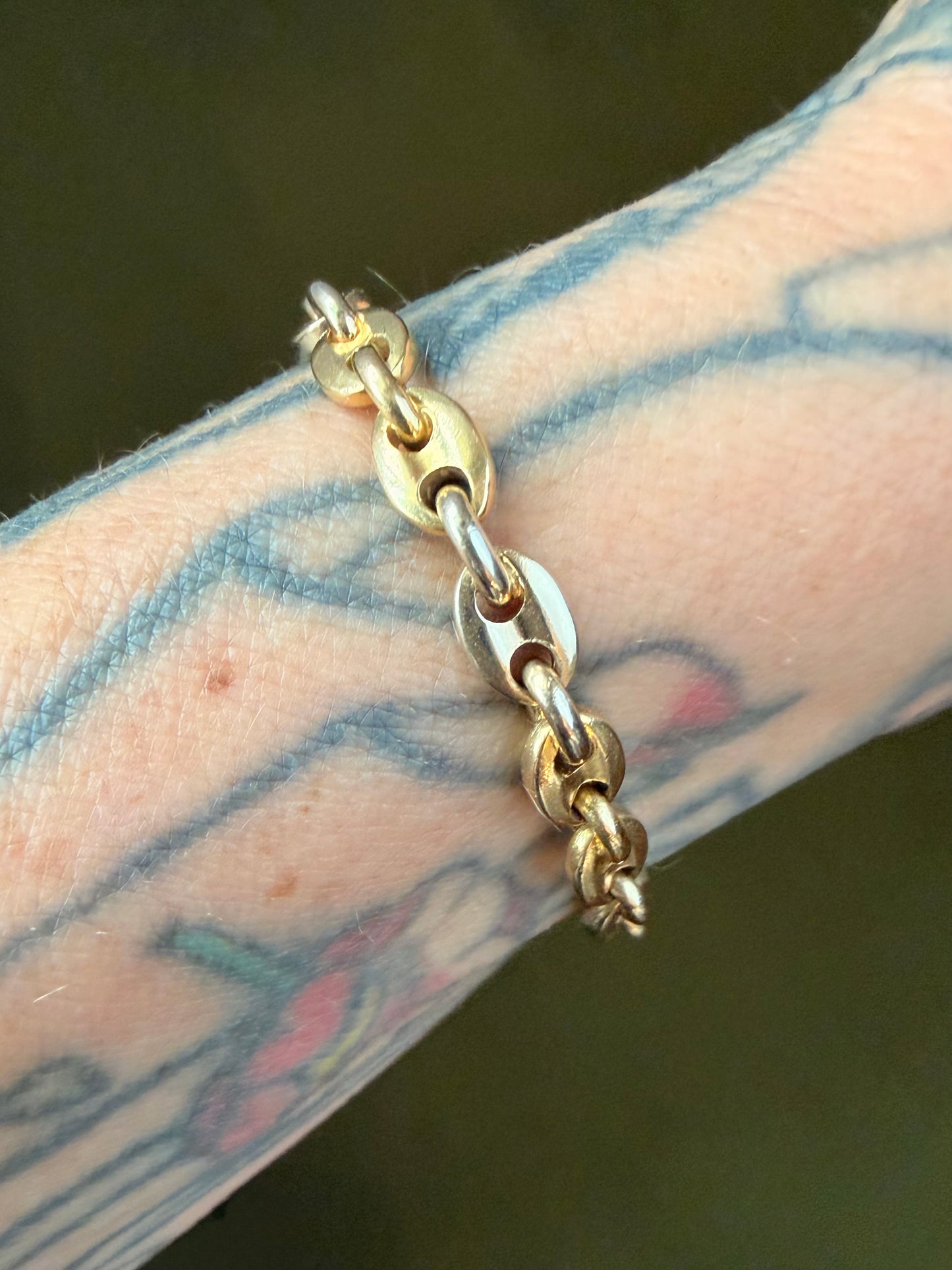 Vintage Cartier Mariner Link Bracelet