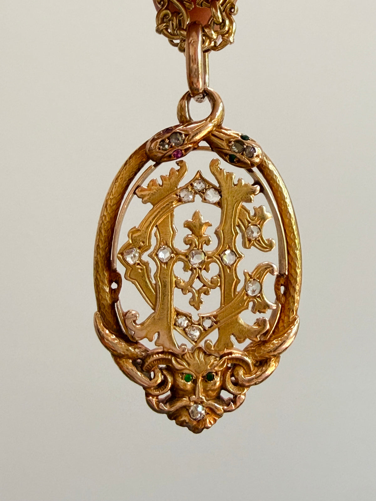 Antique French Bordeaux–Paris Cycling Medal, c.1892