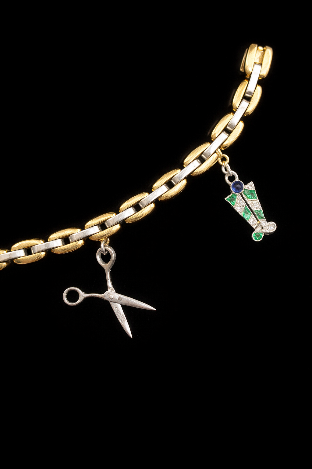 Art Deco Cartier Charm Bracelet