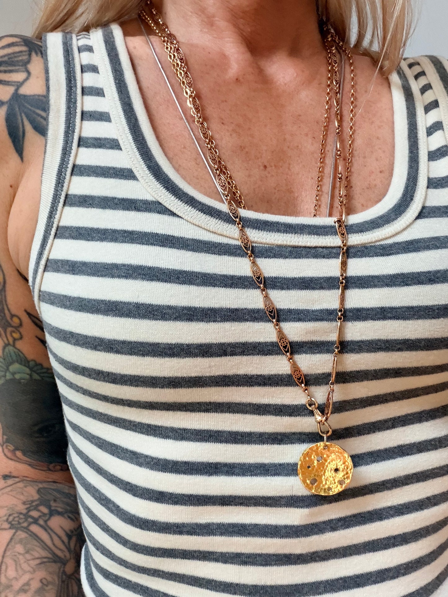Vintage Astrological Pendant