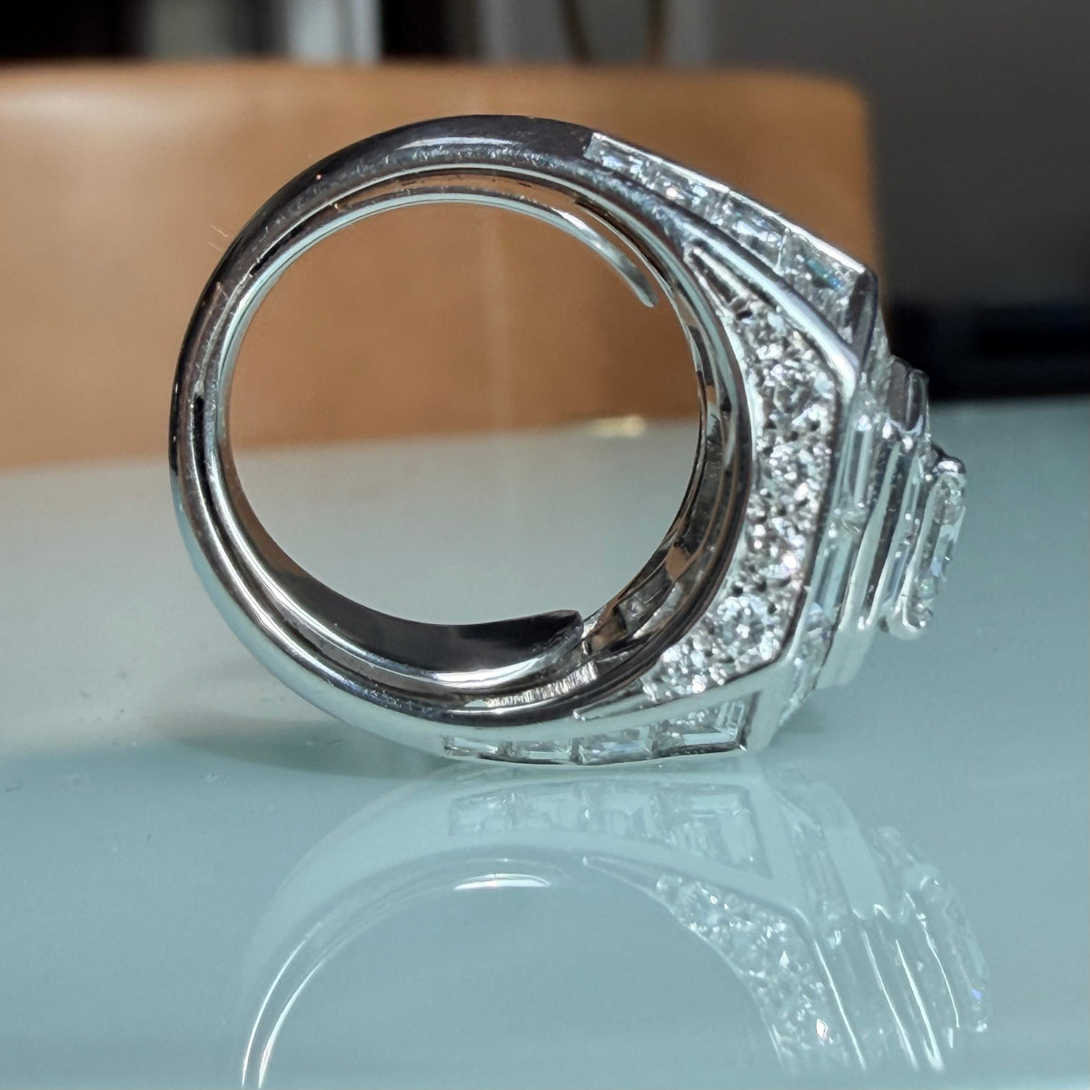 Vintage Boucheron Diamond Cocktail Ring