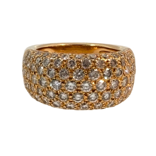 Vintage Cartier Pavé Set Diamond Ring
