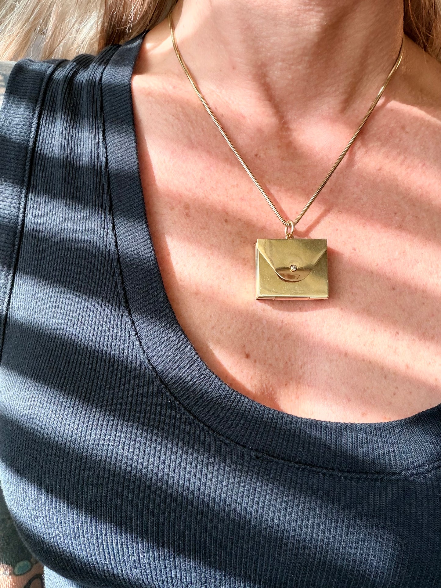 Vintage Suitcase Locket