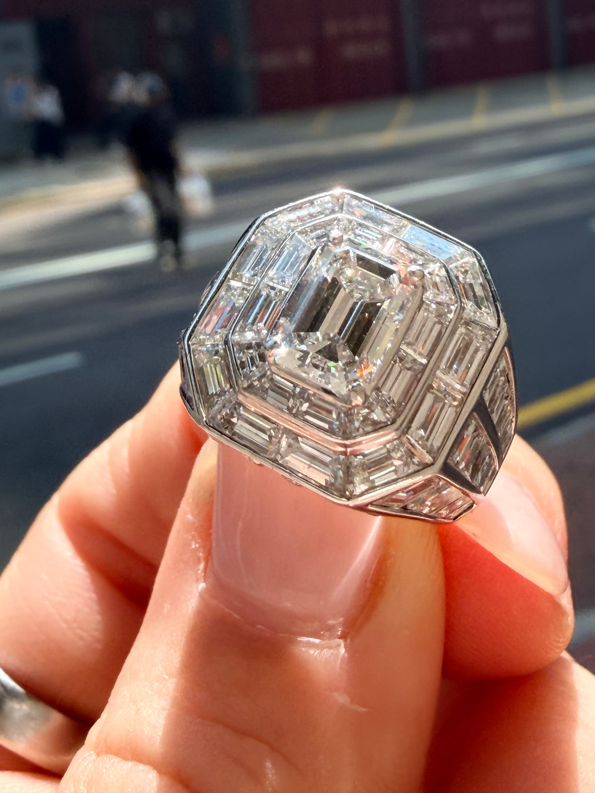 Vintage Boucheron Diamond Cocktail Ring